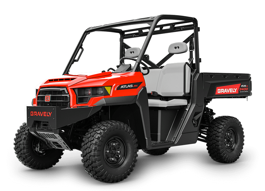 A front left view of the ATLAS JSV®