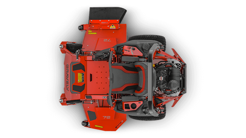 A top view of the PRO-TURN® 500