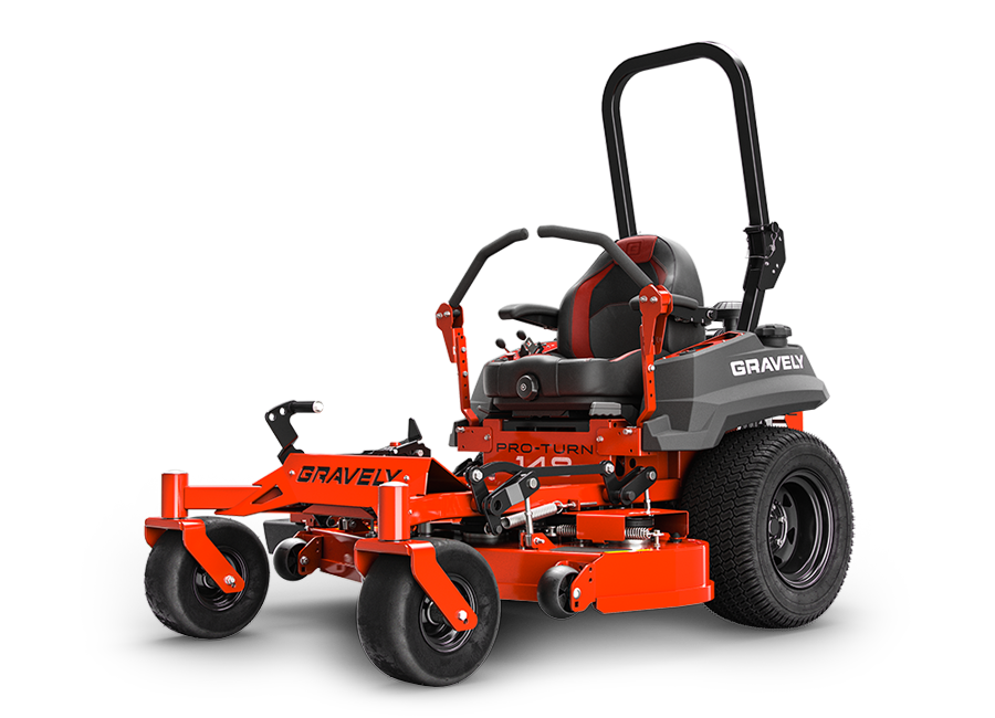 A front left view of the PRO-TURN® 100