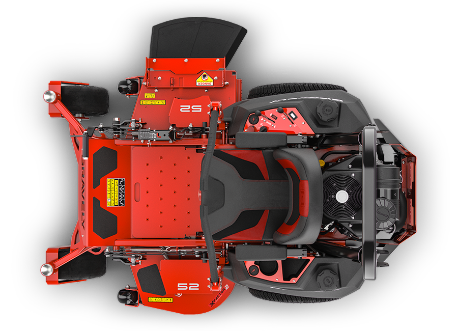 A top view of the PRO-TURN® 100