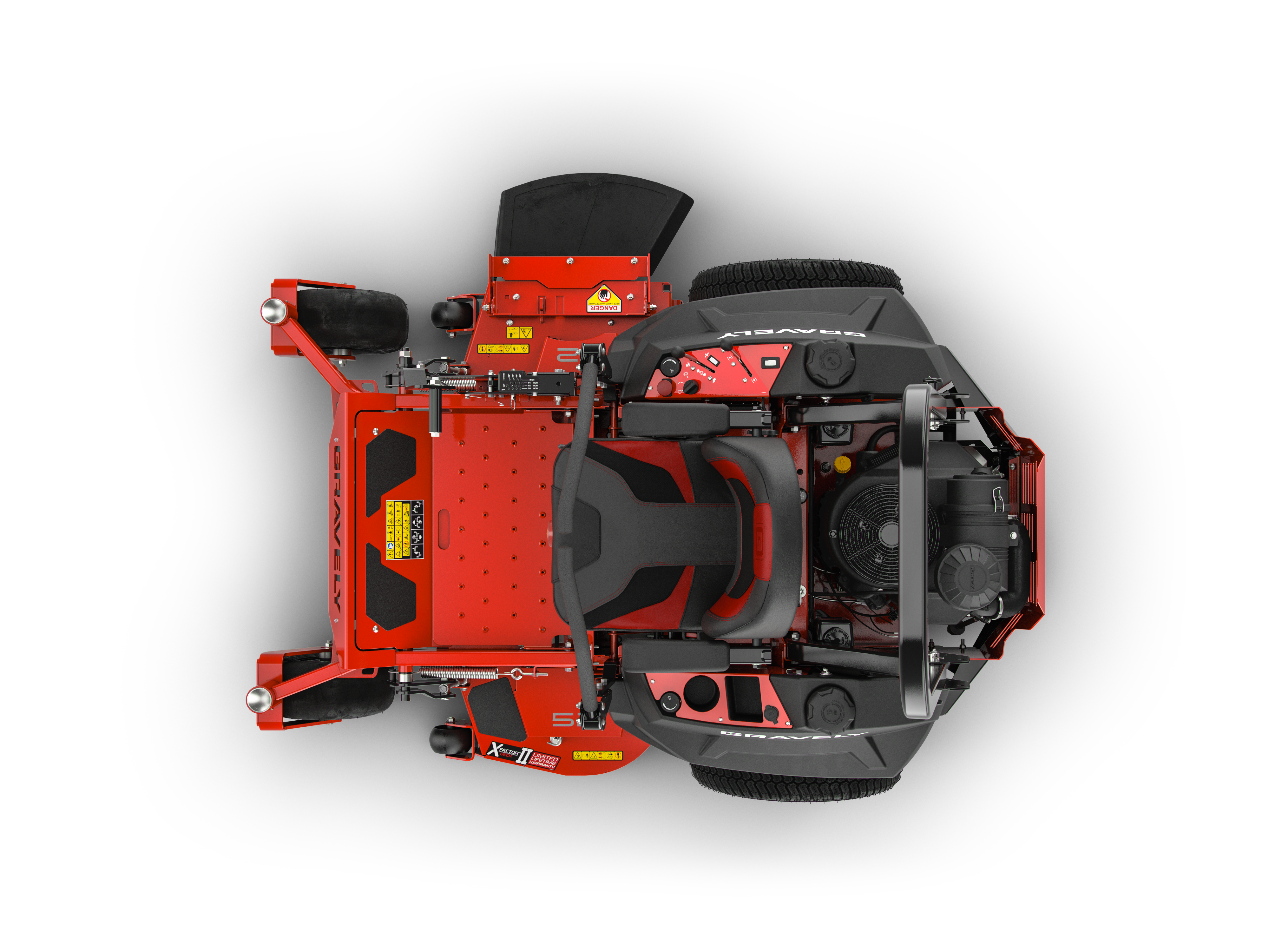A top view of the PRO-TURN® 200