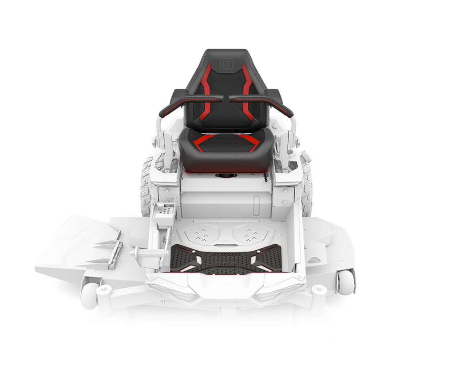 New Taller and Wider Seat with Padded Armrests, Taller Seat Base