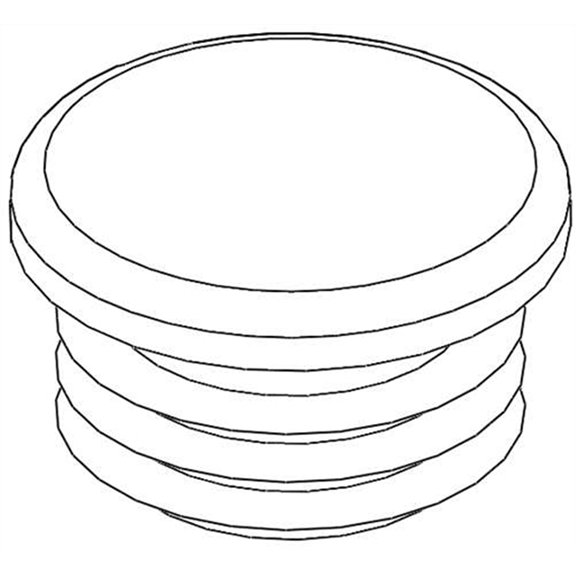 Gravely Sno-thro And Lawn Mower Caplug, Handlebar