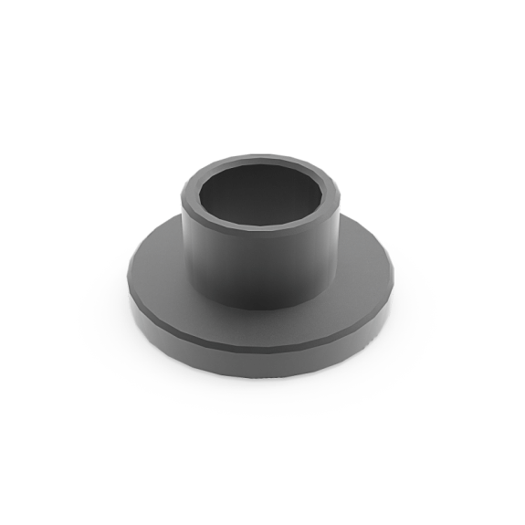 Gravely Lawn Mower Bushing, Flange .385 X .500 X .875 X .406