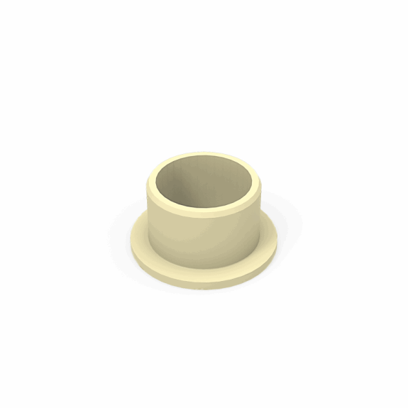 Gravely Bushing, Flange, .625 X .750 X .500 X 1.00