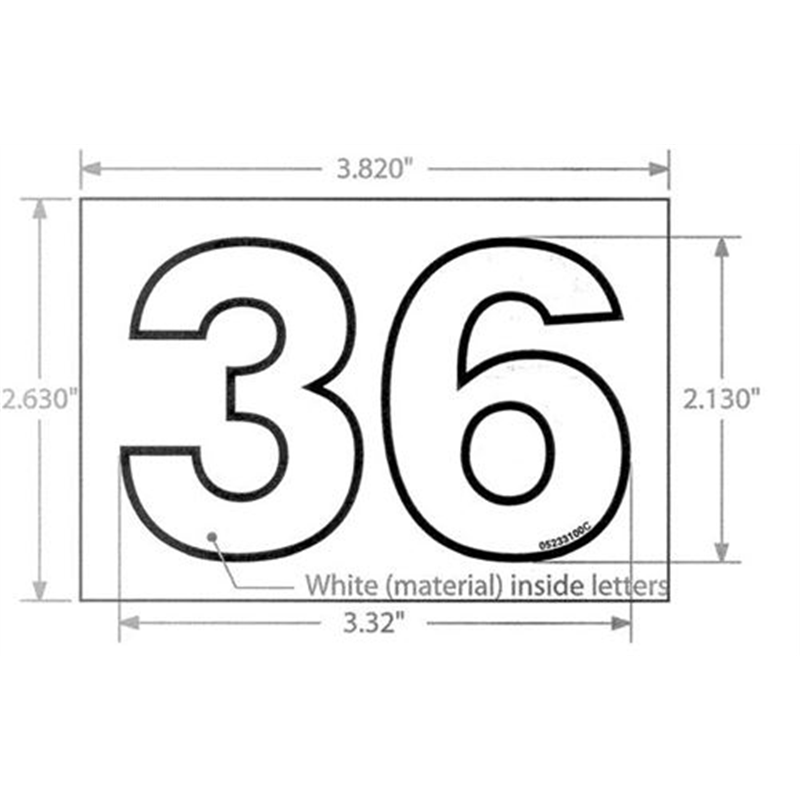 Gravely Sno-thro And Lawn Mower Decal, 36