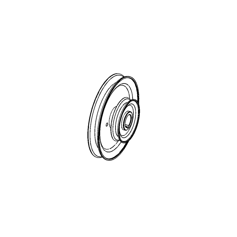 Pulley, Double-1 in. IDX350 in.&6.75