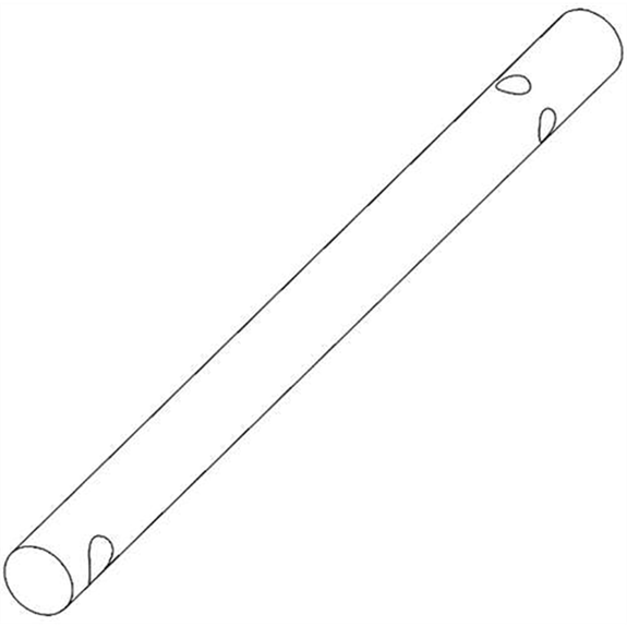 Gravely Walk-behind Vacuum Rod, Adj - Apv Height Adj