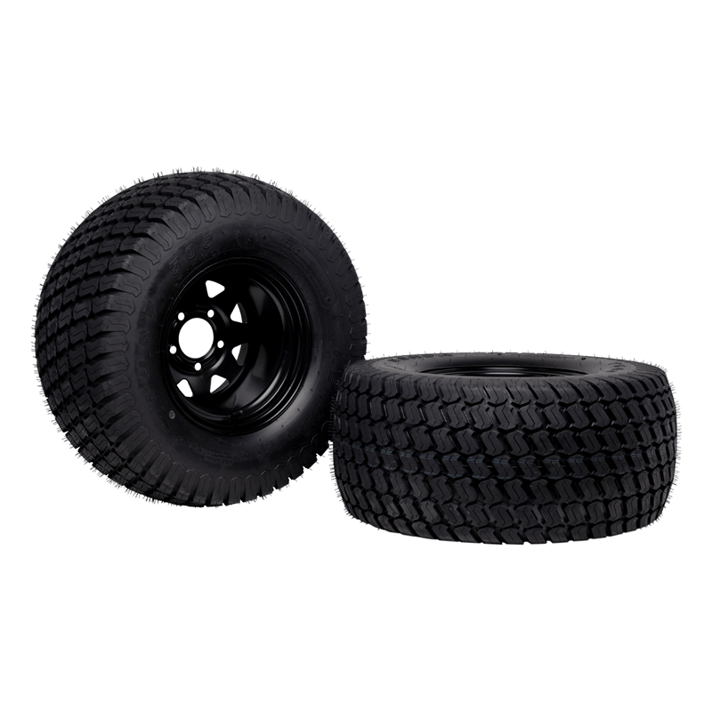 26x12-12 Rear Tire Kit & Wheel Assembly Kit - K505 Radial Turf, Set of 2