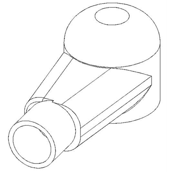 Gravely  Zero Turn Mower Boot, Battery Terminal