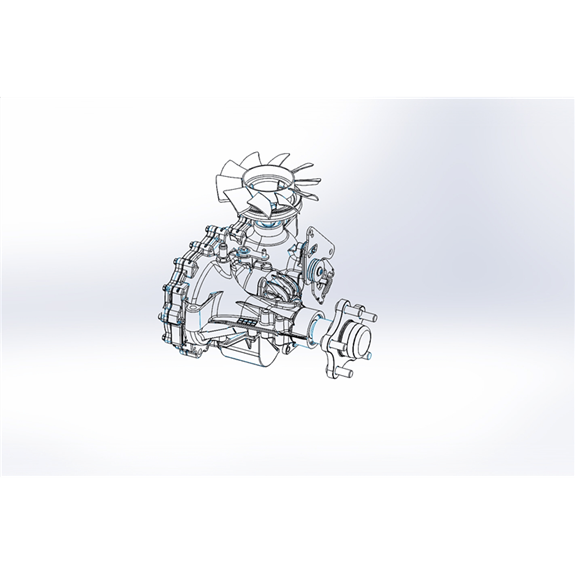 Gravely  Zero Turn Mower Transaxle, Zt3100 - Right Hand