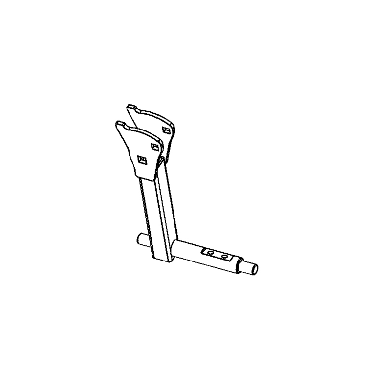 Gravely -x Zero Turn Mower Steering Arm Weldment