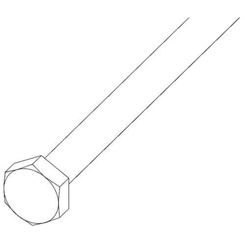 Gravely Walk-behind Vacuum Blt-hex .25-20x1.50 Gr5 Ywzc