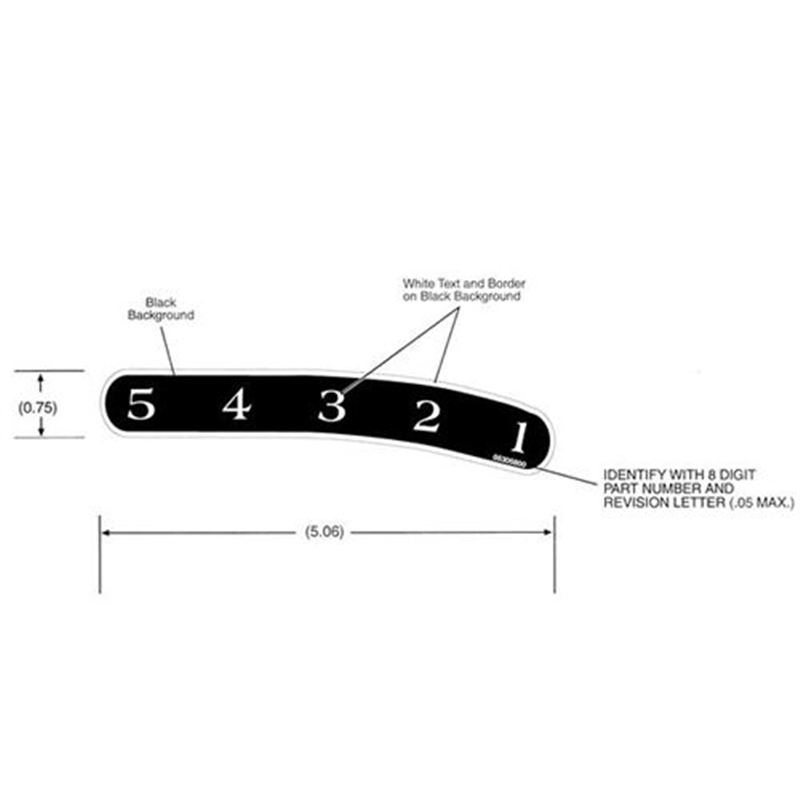 Gravely Lawn Mower Decal, Deck Lift