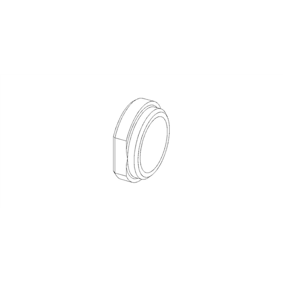 Gravely Tiller Ignition Switch Nut 5/8-32-2b