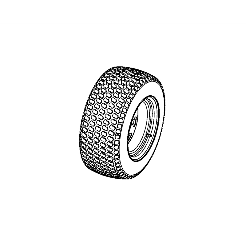 Asm, Whl/tire 22x10.00-12 K500