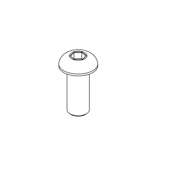 Gravely Sno-thro And Lawn Mower Screw-socket Head .31-18 X .75