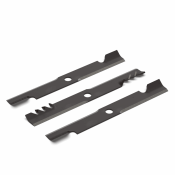 60 in Deck EV Mower Blade Kit (1 Toothed, 2 High-Lift - 3 Pack)