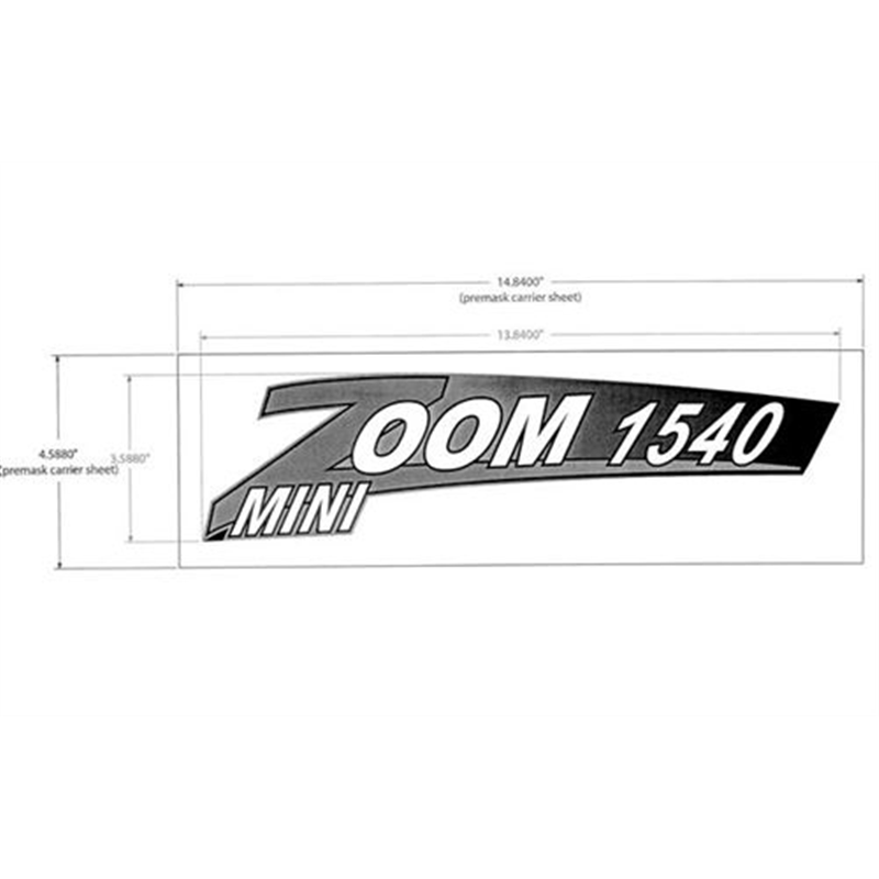 Gravely Lawn Mower Decal, Mini  1540