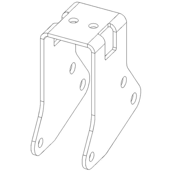 Gravely Lawn Mower Bracket, Steering