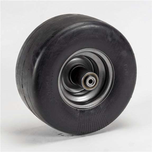 Front Caster Wheel and Tire Assembly