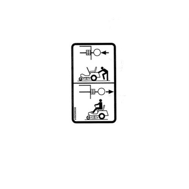 Decal, Transmission Disconnect
