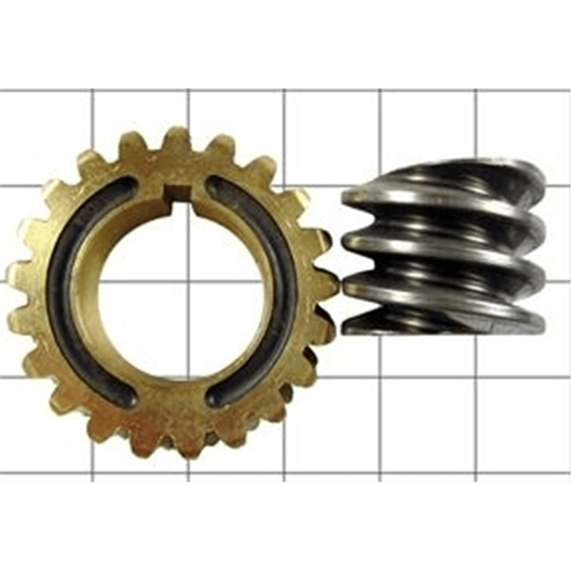 Gravely Sno-thro Worm And Gear Service Assembly