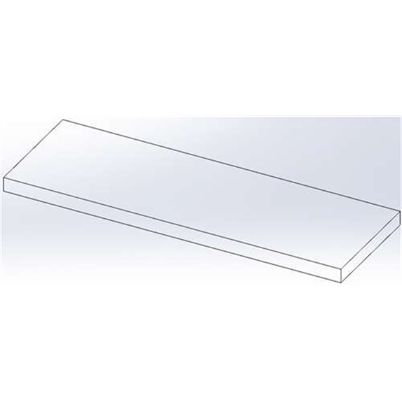 Gravely Lawn Mower Pad, Rbr 1.0x3.0 With Adhesive