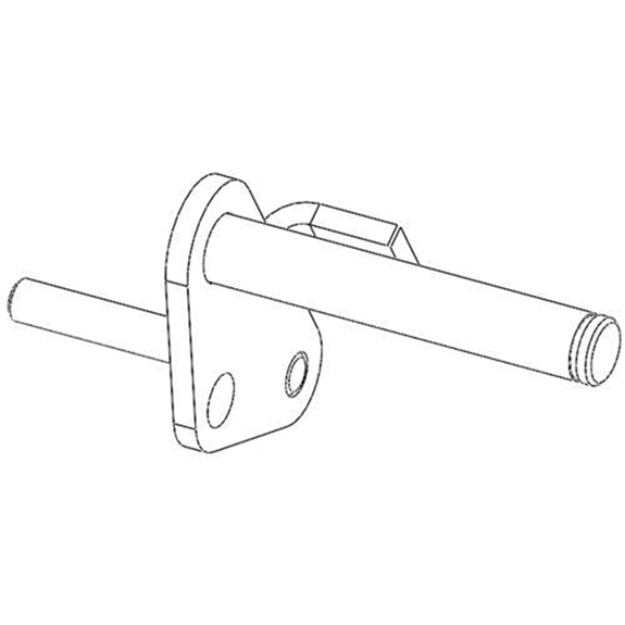 Gravely  Zero Turn Mower Weldment, Park Brake Arm