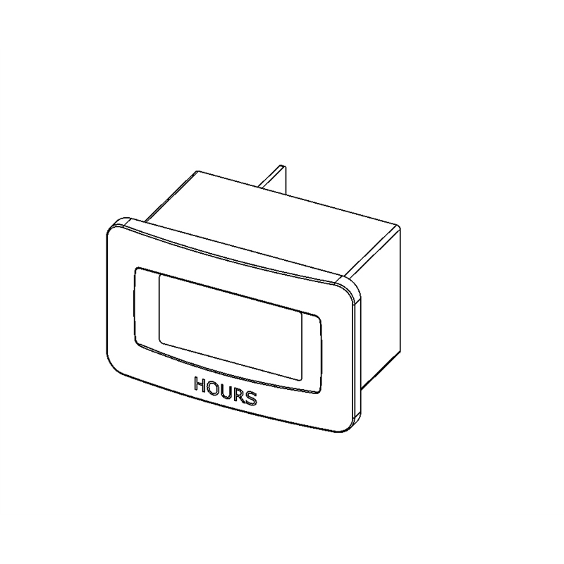Meter, Hour - Mini, No Button