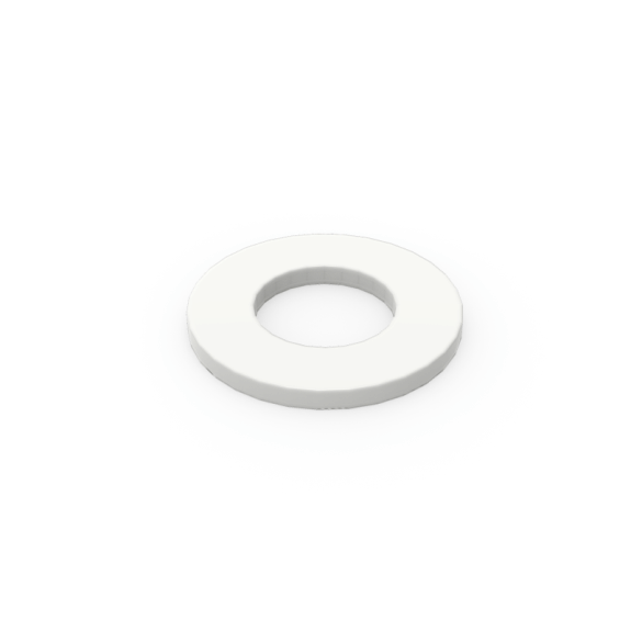 Gravely Mower Washer, Flat Nylon .518 X 1.00 X .08