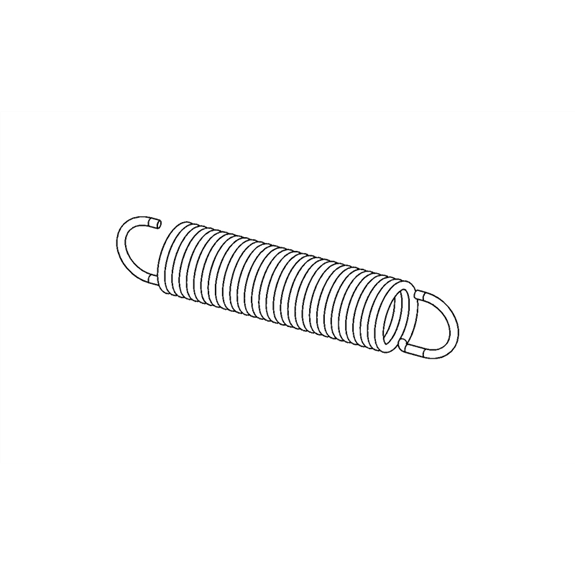Gravely Zero-Turn Mower Spring, Tension .105 X 1.00 X 5.00