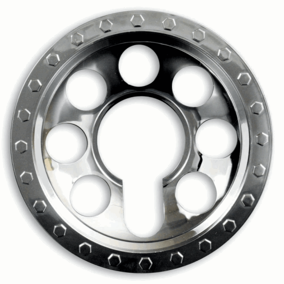 Gravely Chrome Wheel Covers - 6 inch