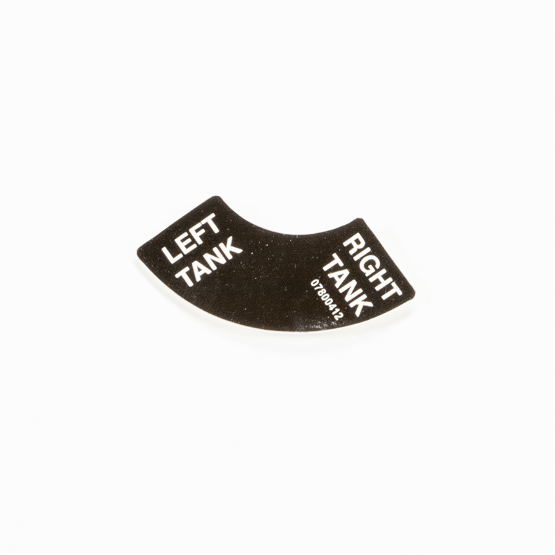 Diesel Fuel Valve Decal
