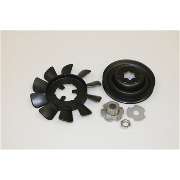 Kit-fan & Pulley-6 in.