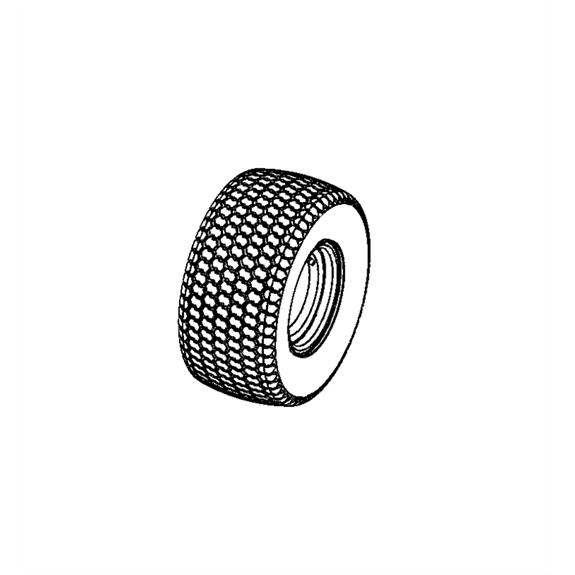 Gravely -x Zero Turn Mower Tire And Wheel Assembly
