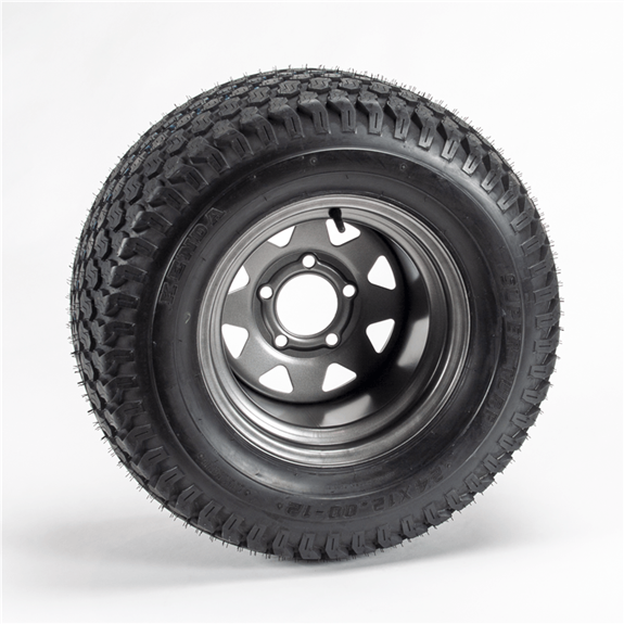 Rear Tire and Wheel Assembly