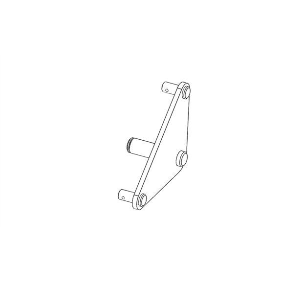 Gravely Lawn Mower Weldment, Deck Pivot Ztxl Rear Right Hand
