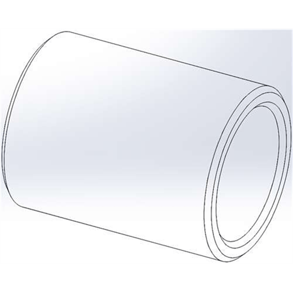 Gravely Lawn Mower Spacer, .385x.500x.652