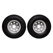 24x12-12 Rear Tire & Wheel Assembly Kit - K505 Radial Turf, Set of 2