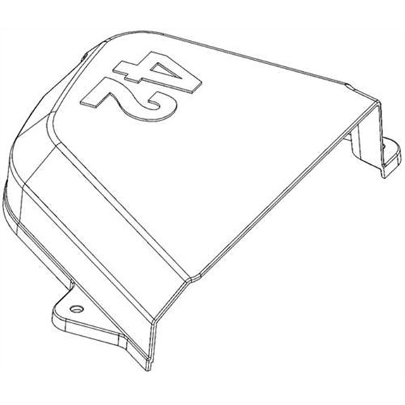 Cover, Belt 42 in. Rh