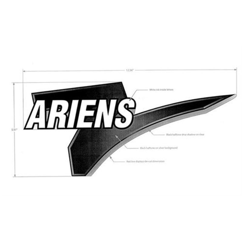 Gravely Lawn Mower Decal,  Hood
